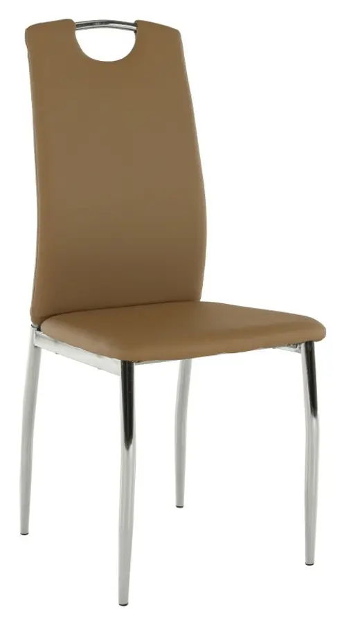 Стул Mobhaus Ervina (Beige/Chrome)