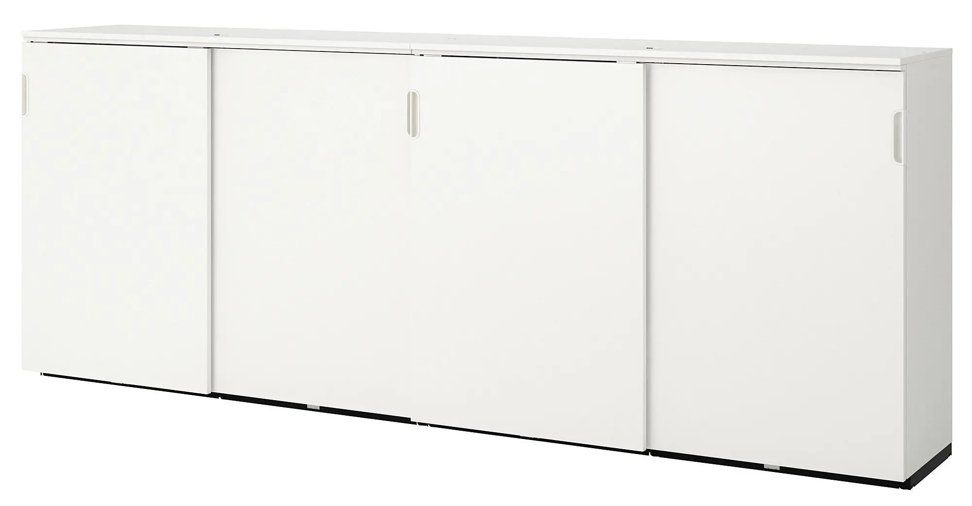 Tumba Ikea Galant usi glisante 320x120 (Alb)