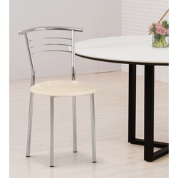 Scaun de bar Nowy Styl Marco (Beige/Chrome)