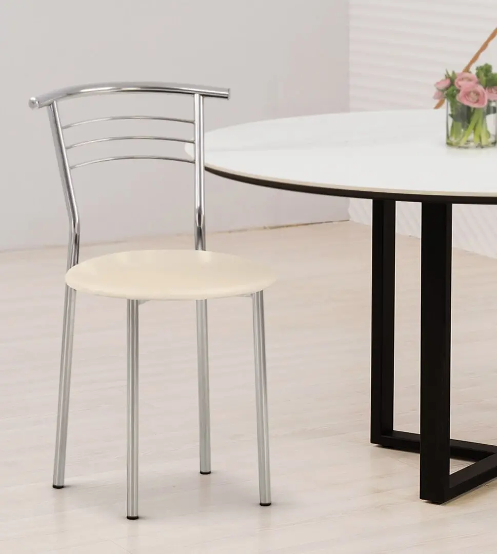 Scaun de bar Nowy Styl Marco (Beige/Chrome)