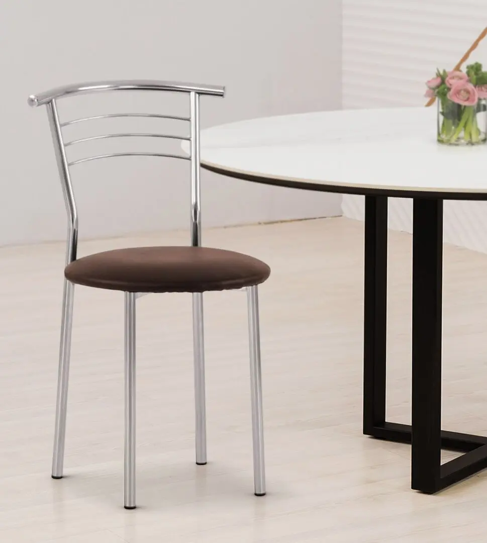 Scaun Nowy Styl Marco Chrome (Brown/Chrome)