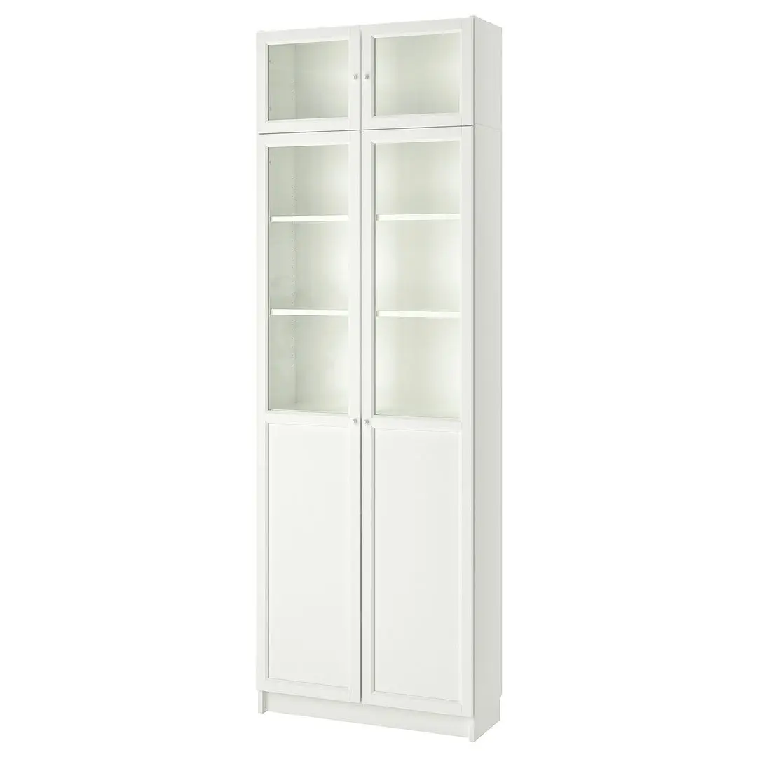 Biblioteca Ikea Billy extensie/panou/usi 80x30x237 (Alb)