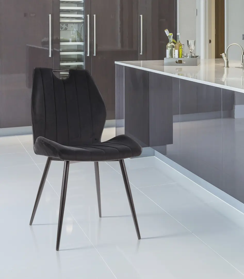 Scaun Signal Arco Velvet (Black)