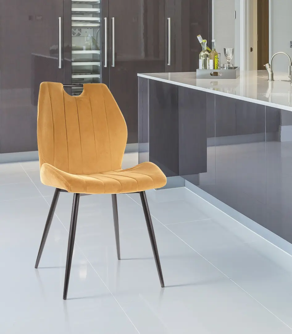 Scaun Signal Arco Velvet (Curry/Black)