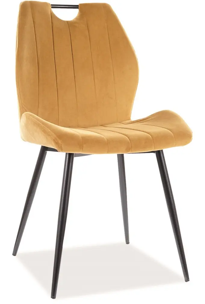 Scaun Signal Arco Velvet (Curry/Black)