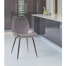 Scaun Signal Arco Velvet (Gray/Black)