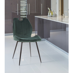 Scaun Signal Arco Velvet (Green/Black)