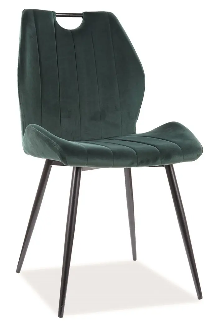 Scaun Signal Arco Velvet (Green/Black)