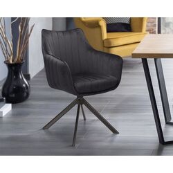 Scaun Signal Azalia Velvet (Black)