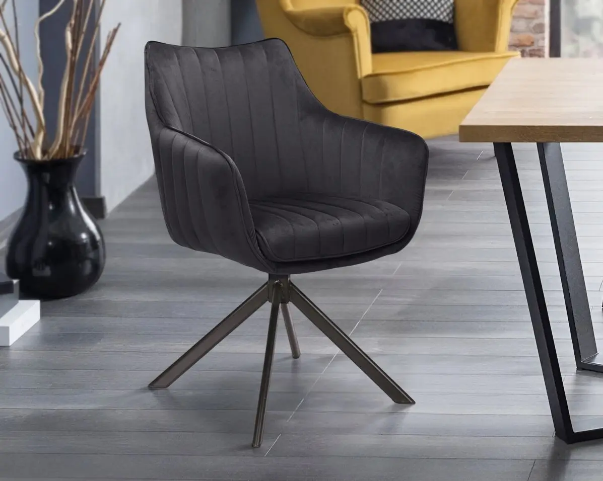 Стул Signal Azalia Velvet (Black)