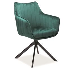 Scaun Signal Azalia Velvet (Green/Black) Thumb