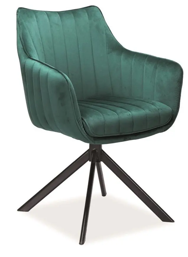 Scaun Signal Azalia Velvet (Green/Black)