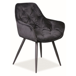 Scaun Signal Cherry Velvet (Black) Thumb