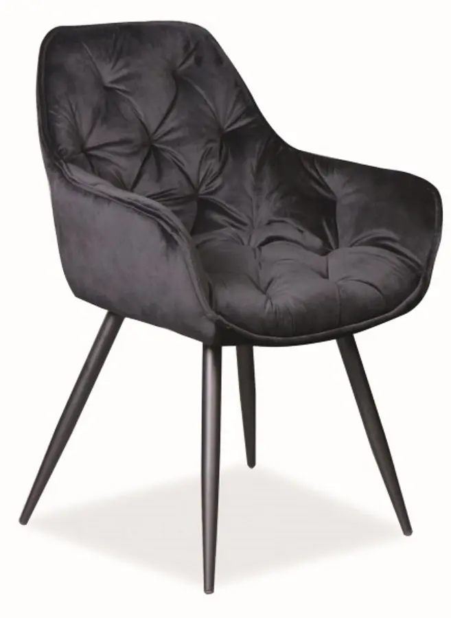 Scaun Signal Cherry Velvet (Black)
