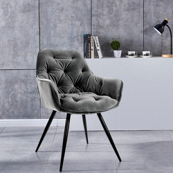 Scaun Signal Cherry Velvet (Gray/Black)