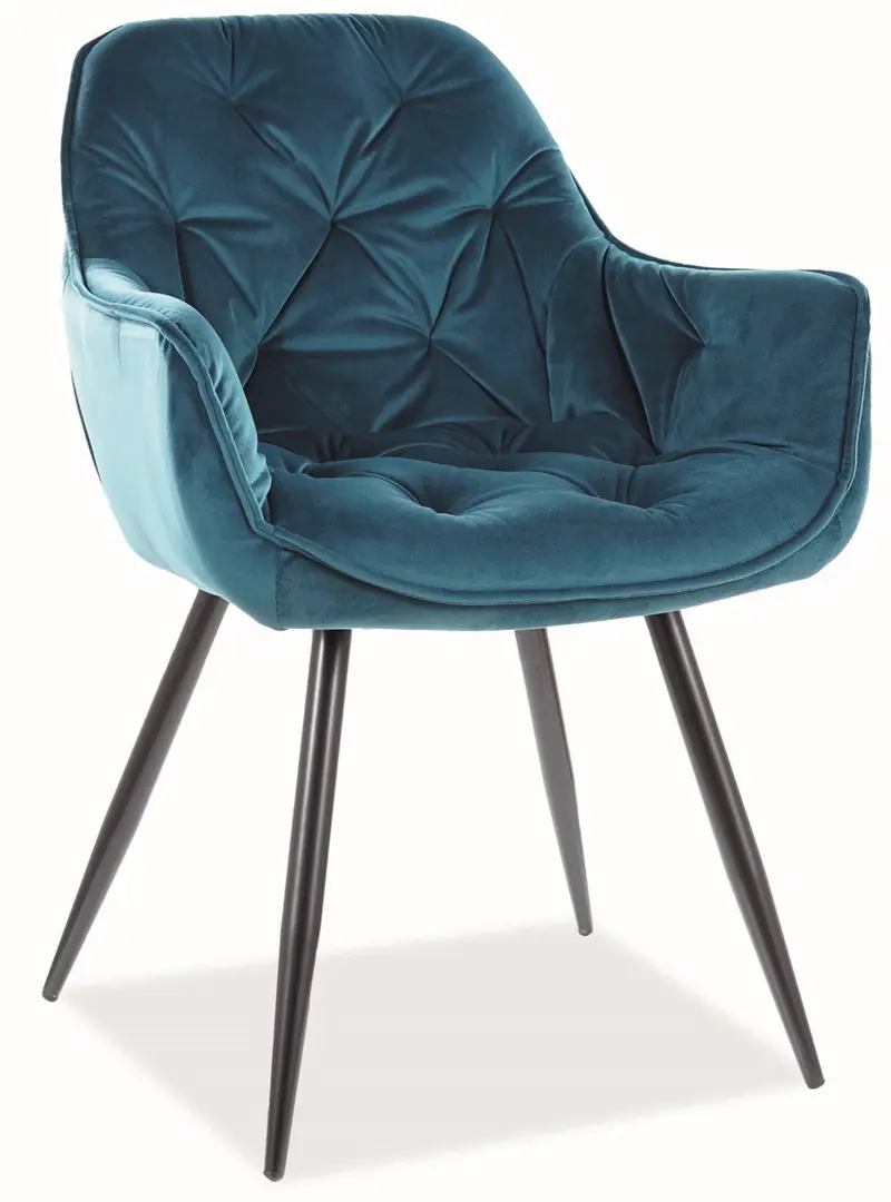 Стул Signal Cherry Velvet (Turquoise/Black)