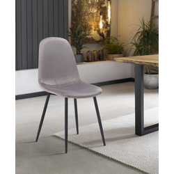 Scaun Signal Fox Velvet (Gray/Black)