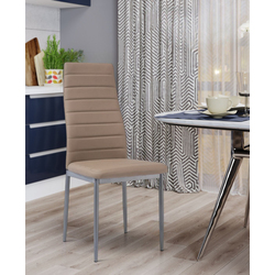Стул Signal H261 Eco (Dark Beige/Bis Aluminium)