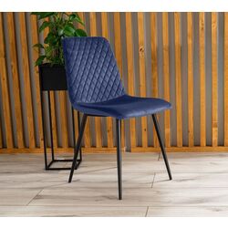 Scaun Signal Irys Velvet (Black/Navy)