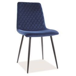 Scaun Signal Irys Velvet (Black/Navy) Thumb