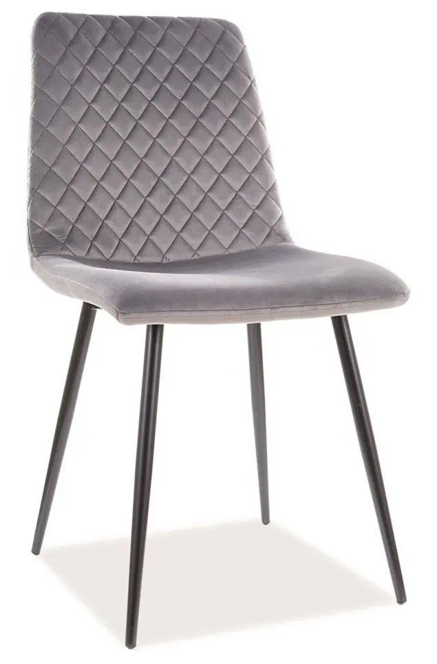 Scaun Signal Irys Velvet (Black/Gray)