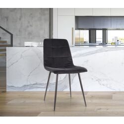 Scaun Signal Mila Velvet (Black)