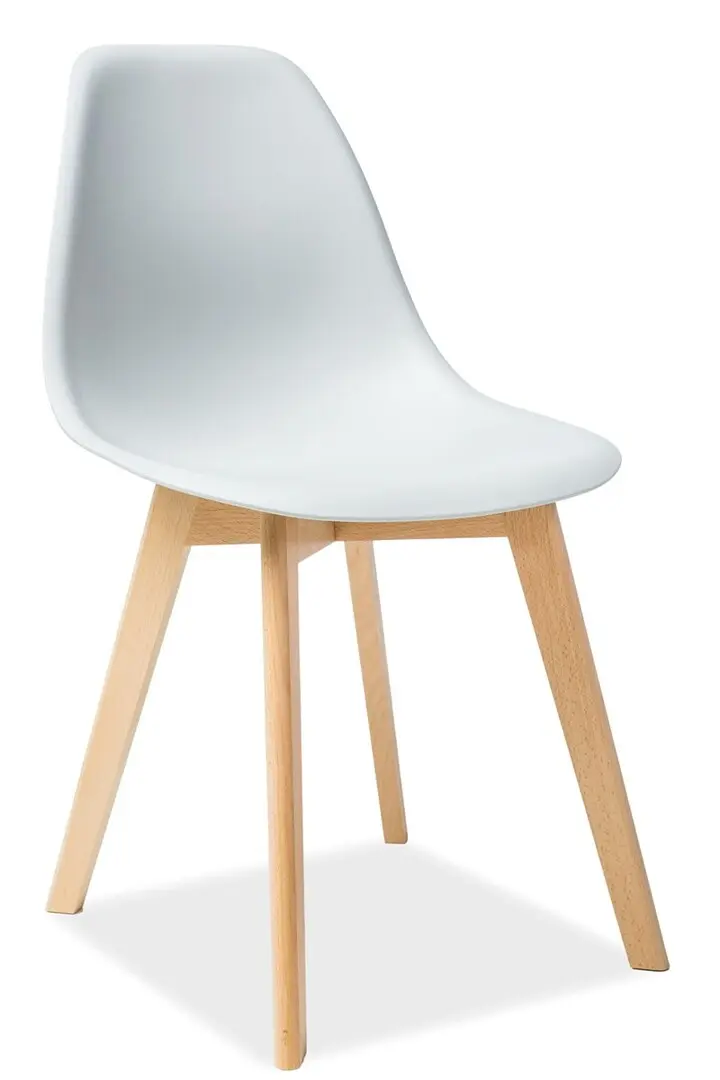 Scaun Signal Moris (Beech/Light Gray)