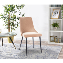 Scaun Signal Piano B Velvet (Black/Beige)