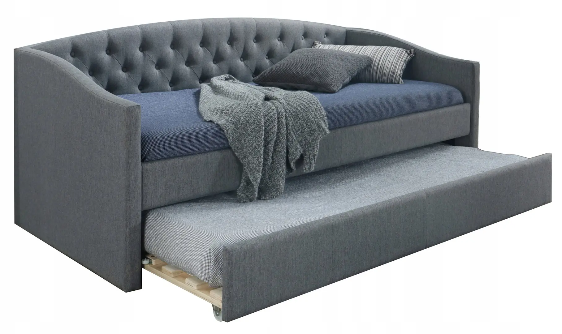 Pat Signal Alessia 90x200 (Gray/Oak)