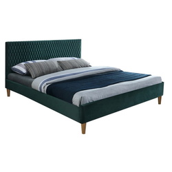 Pat Signal Azurro Velvet 160x200 (Green/Oak) Thumb