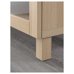 Bufet Ikea Besta/Lappviken/Sindvik/Stubbarp cu sertare 180x42x74 (Stejar antichizat/Stejar alb) Thumb