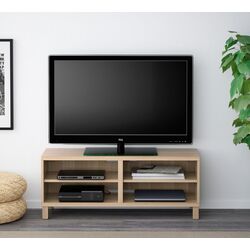 Tumba pentru TV Ikea Besta 120x40x48 (Aspect stejar antichizat)