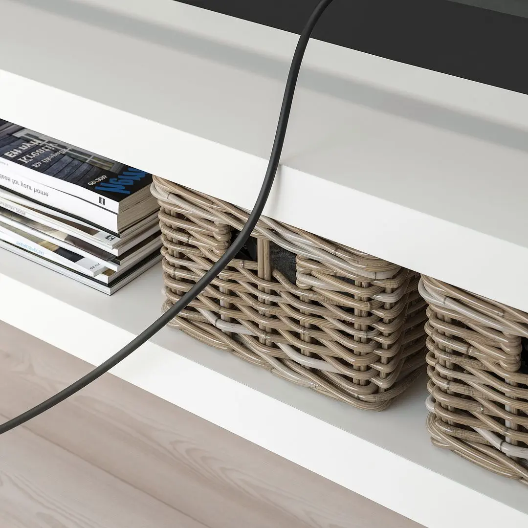 Тумба РТВ Ikea Lack 120x35x36 (Белый)