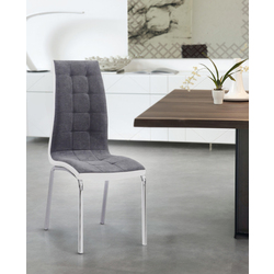 Стул Mobhaus Gerda New (Dark Gray/White)