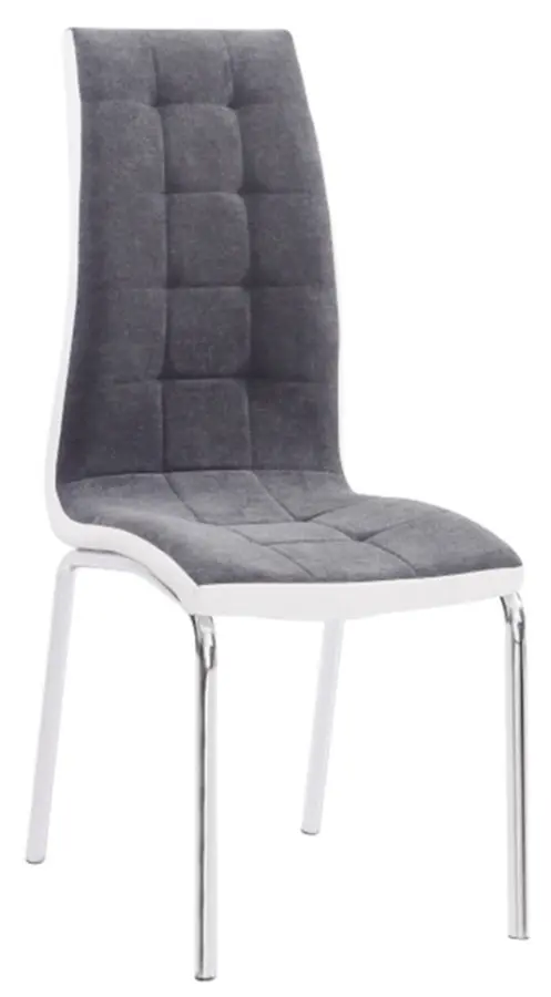 Scaun Mobhaus Gerda New (Dark Gray/White)