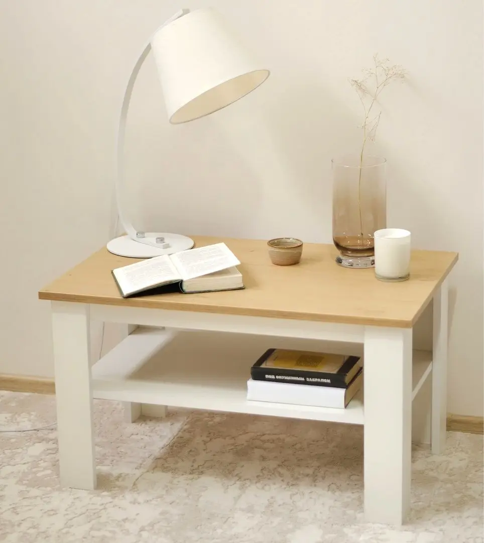 Журнальный столик Fabrik Home Blanca (Дуб Каменный/Ясень Белый)