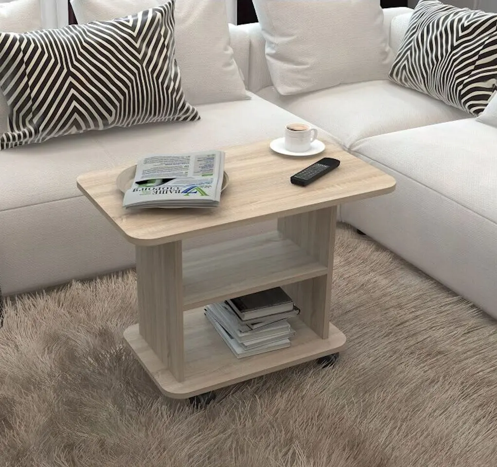 Masa pentru reviste Fabrik Home Rolik №1 (Sonoma Oak)