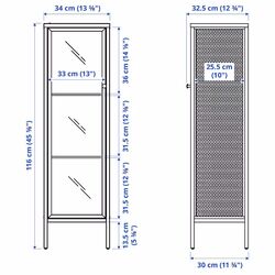 Living Ikea Baggebo 174x35x160 (Alb) Thumb
