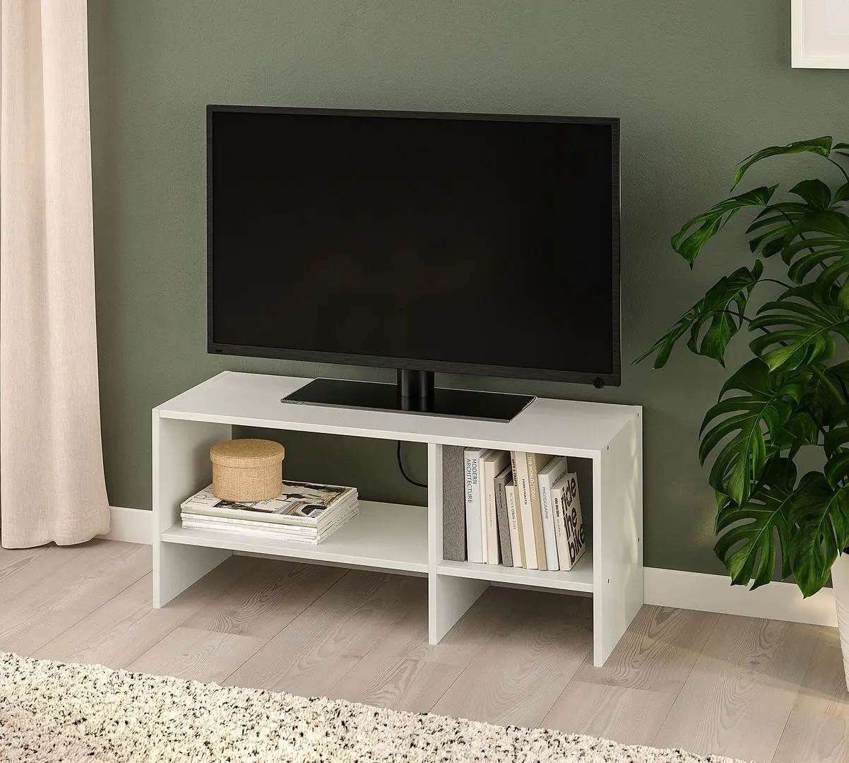 Tumba pentru TV Ikea Baggebo 90x35x40 (Alb)