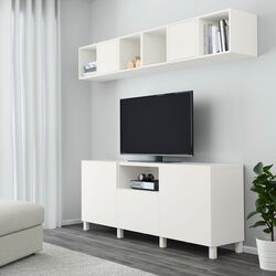 Living Ikea Besta/Eket 210x40x220 (Alb) Thumb