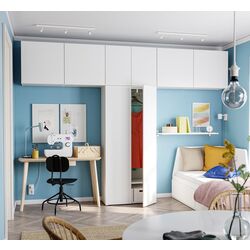 Dulap Ikea Platsa/Fonnes 8 uşi 320x42x241 (Alb) Thumb