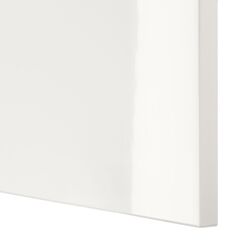 Шкафчик навесной Ikea Besta/Selsviken 60x22x64 (Белый/Белый глянцевый) Thumb