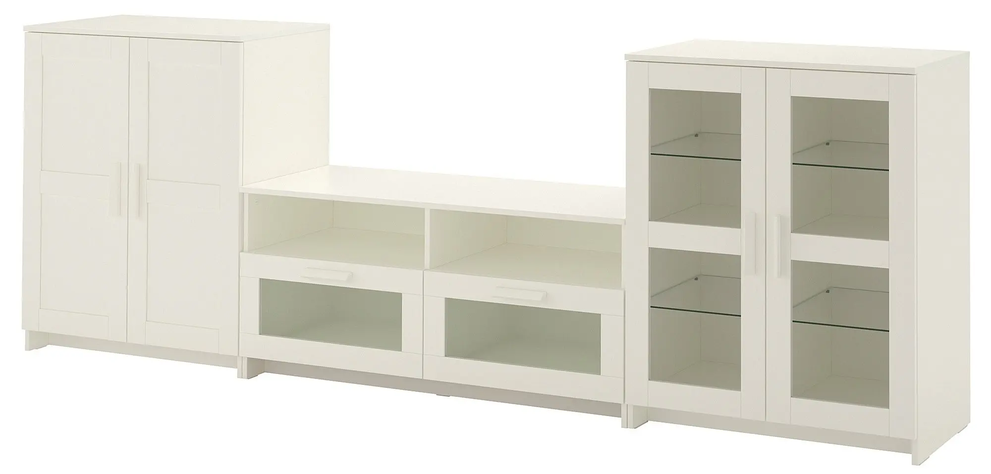 Тумба РТВ Ikea Brimnes 276x41x95 (Белый)