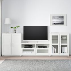 Tumba pentru TV Ikea Brimnes 276x41x95 (Alb)