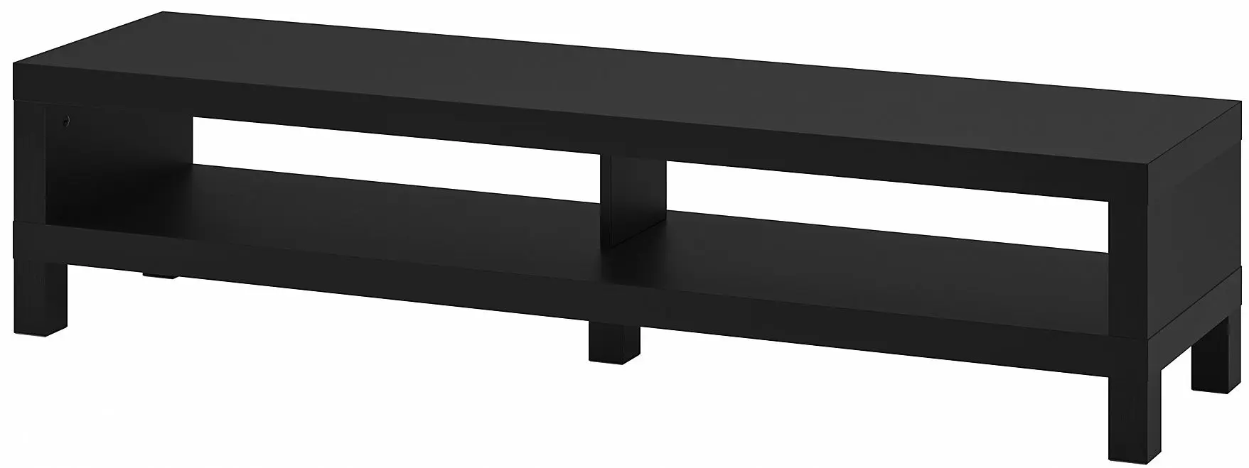Tumba pentru TV Ikea Lack 160x35x36 (Negru Maro)