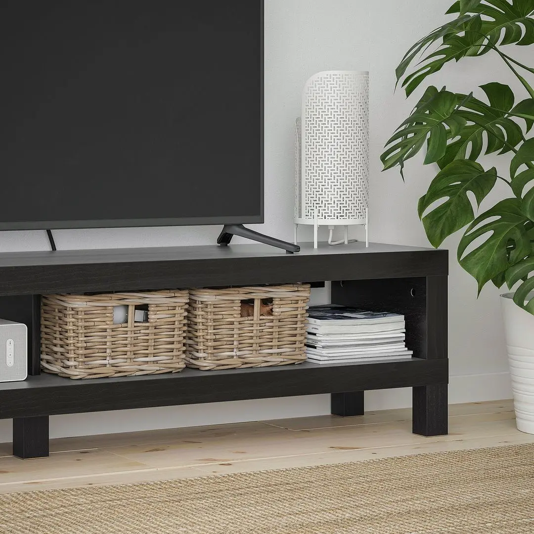 Tumba pentru TV Ikea Lack 160x35x36 (Negru Maro)