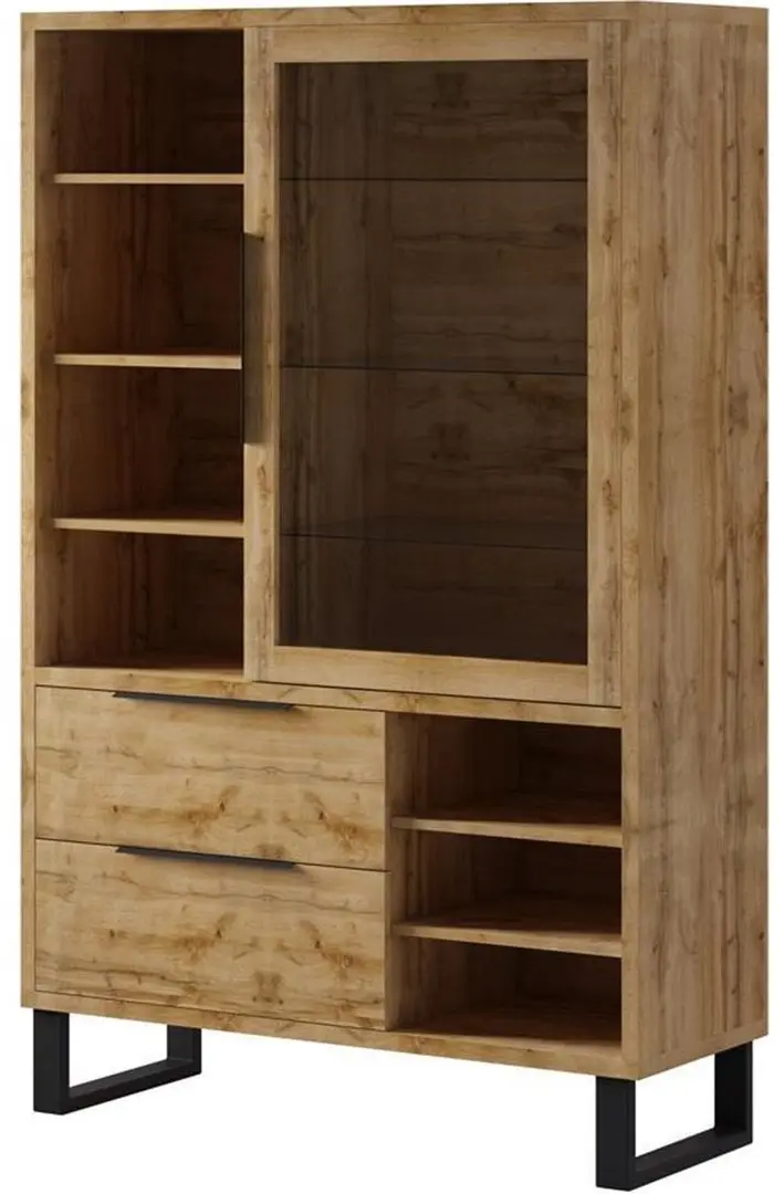 Vitrina Helvetia Halle №13 1D2S (Wotan Oak)