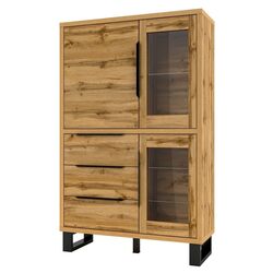 Vitrina Helvetia Halle №12 3D3S (Wotan Oak) Thumb