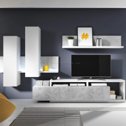 Гостиная Helvetia Bota №09 2.19м (White/Colorado Concrete)