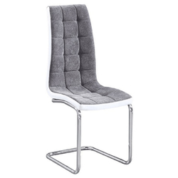 Стул Mobhaus Saloma New (Dark Gray/White) Thumb